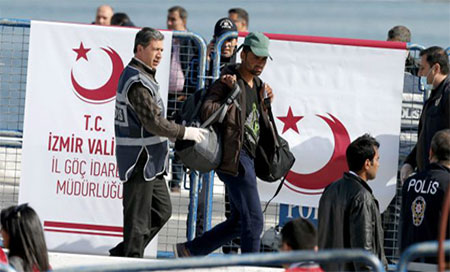 inmigrantes en Turquía